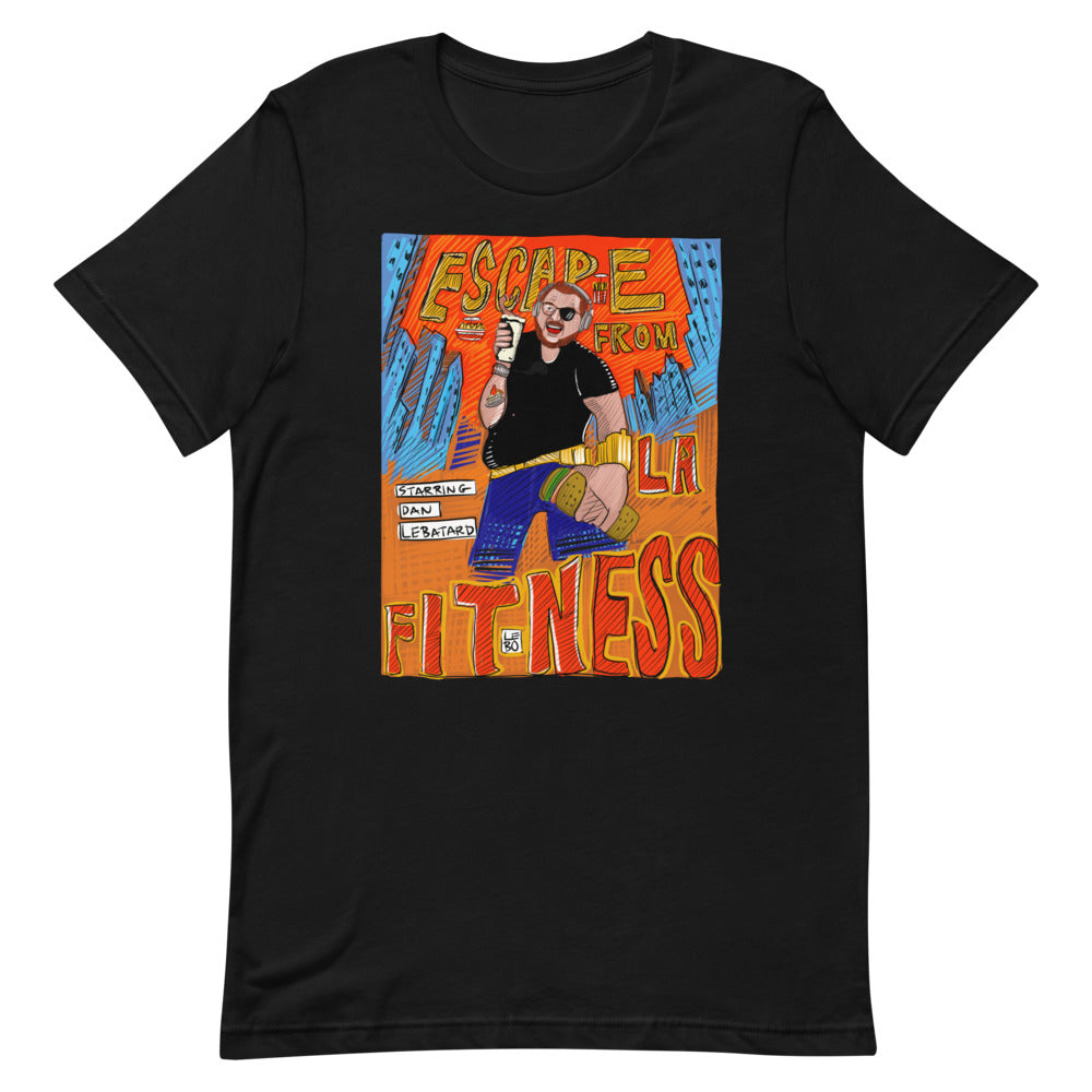 Dannywood - Escape From Fitness (Starring Dan LeBatard) - Lebo Short-Sleeve Unisex T-Shirt